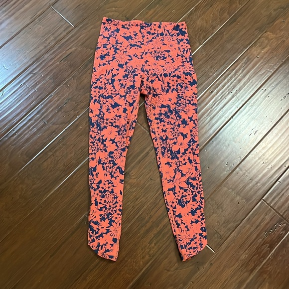 Lululemon All You Do Tight *25" Efflorescent Dark Canyon Onyx Blue Size 6 - Picture 4 of 9